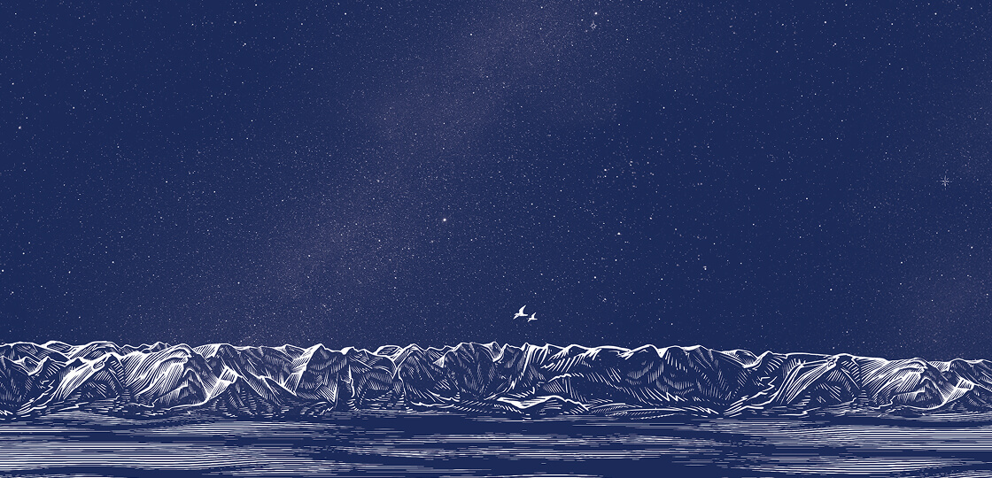 Midnight Sky print design