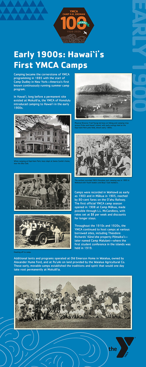 Early 1900s: Hawaiʻi's First YMCA Camps