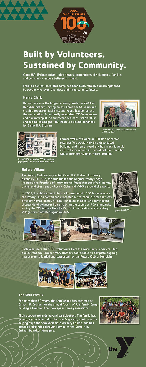 Built by Volunteers. Sustained by Community.